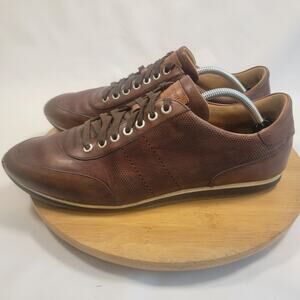 Magnanni Merino Fashion Sneakers Shoes Men 11.5 Brown   Leather
